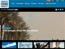 Tablet Screenshot of counterextremism.com